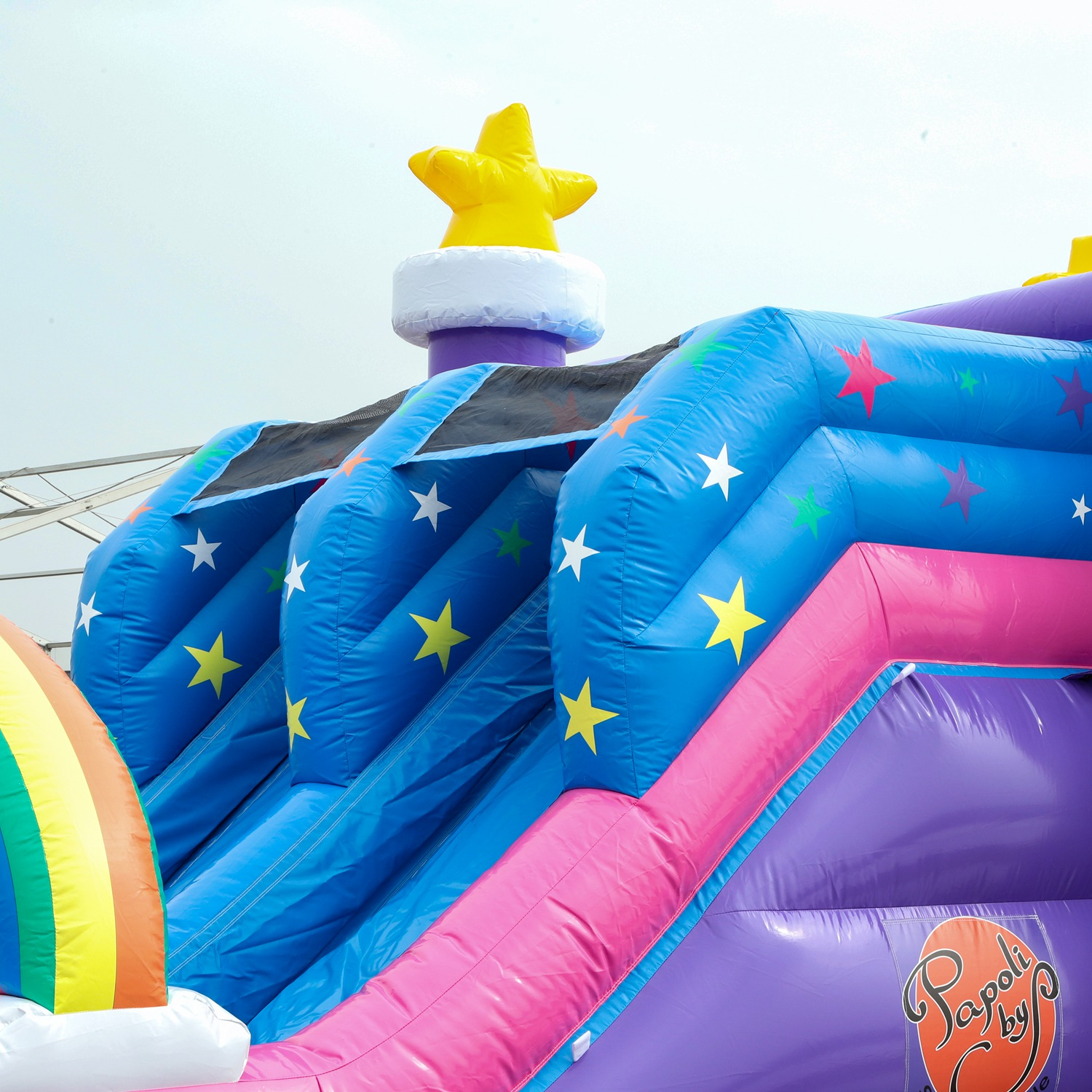 10*5m Unicorn Bounce House and Slide4