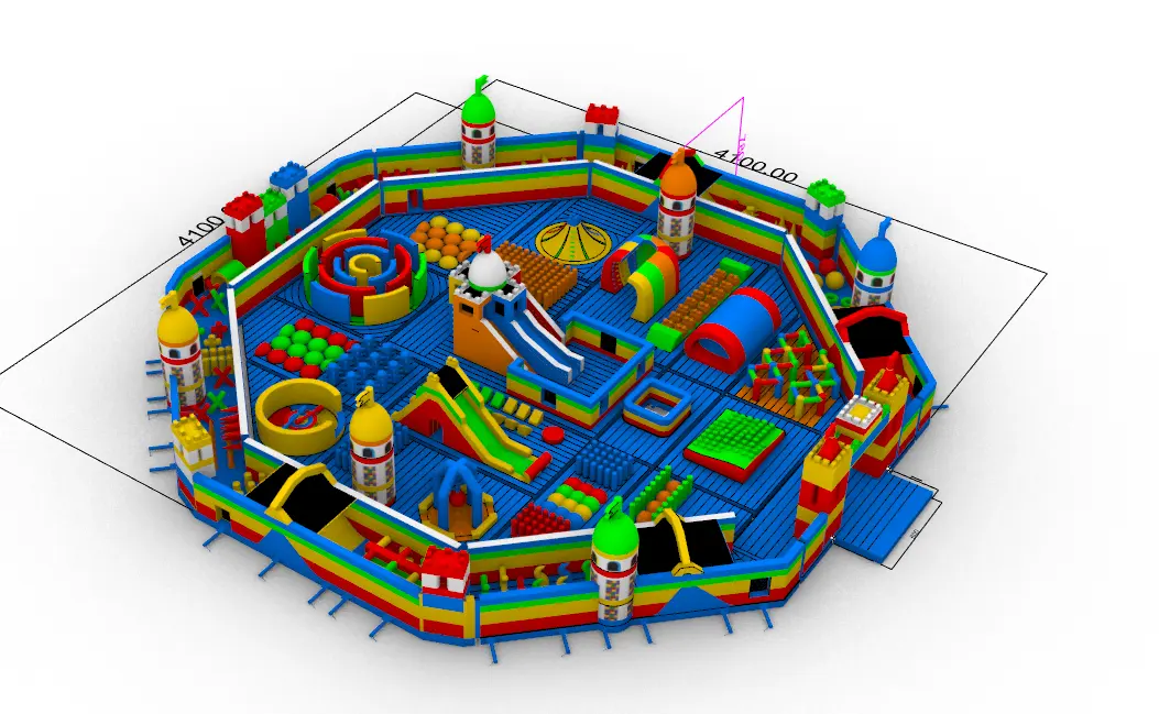 Zr Inflatable Land Parks 04 4