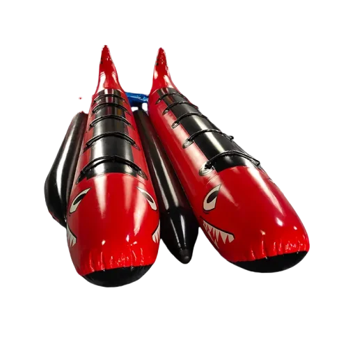 Red Shark 10 Seats Banana Boat 3